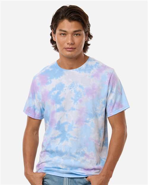 Unisex Vintage Tie-Dyed T-Shirt - Dusk