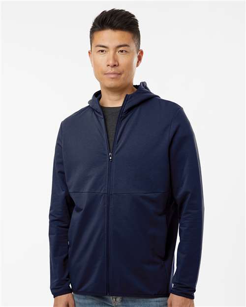 Unisex Perform Full-Zip Hooded Sweatshirt - Classic Navy