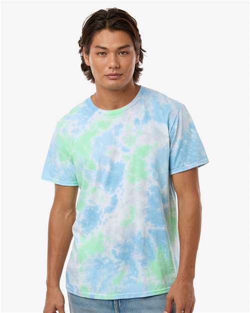 Unisex Vintage Tie-Dyed T-Shirt - Wave