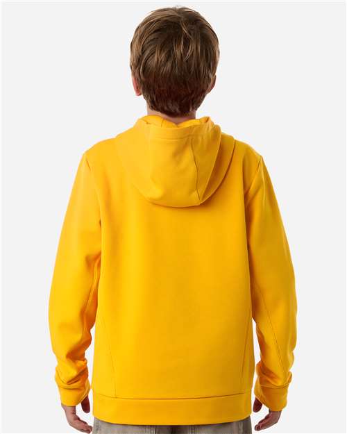 Youth Squad Hooded Tech Fleece Pullover - Sport Athletic Gold