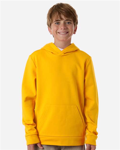 Youth Squad Hooded Tech Fleece Pullover - Sport Athletic Gold