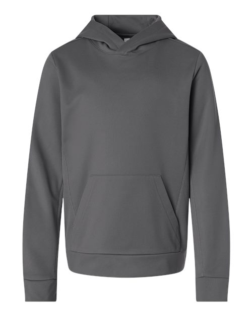 Youth Squad Hooded Tech Fleece Pullover - Sport Graphite