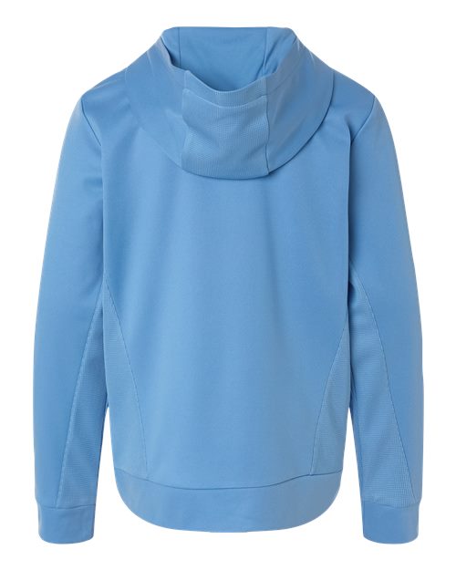 Youth Squad Hooded Tech Fleece Pullover - Sport Light Blue