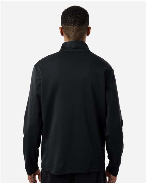Unisex Squad Cadet Quarter-Zip Tech Fleece Pullover - Black