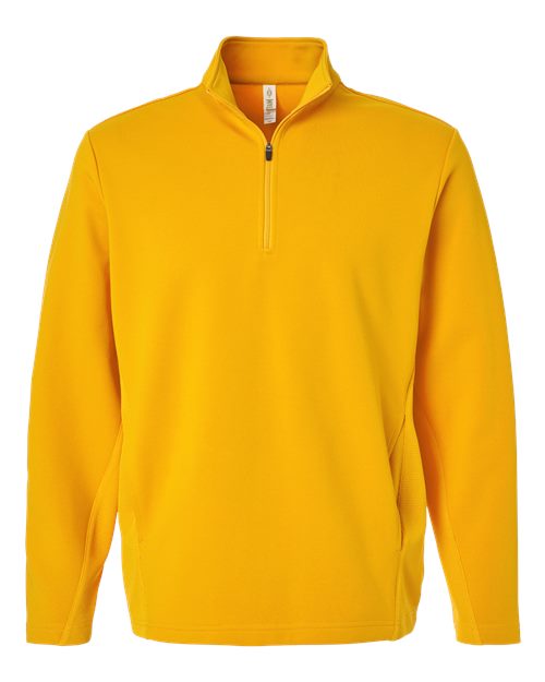Unisex Squad Cadet Quarter-Zip Tech Fleece Pullover - Sport Athletic Gold