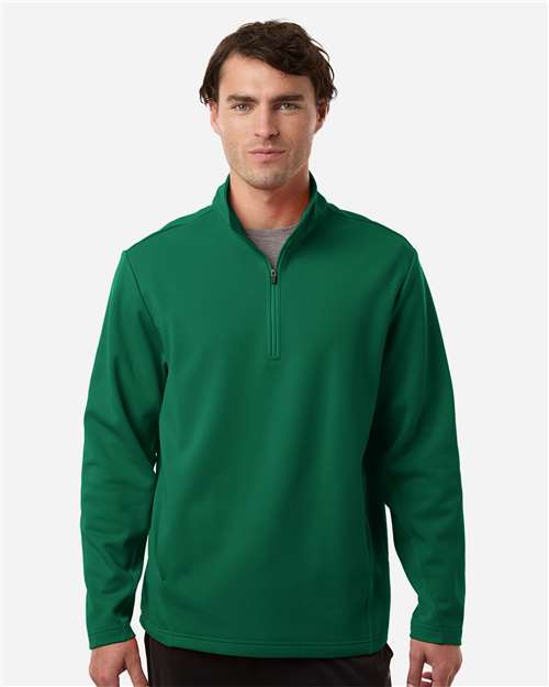 Unisex Squad Cadet Quarter-Zip Tech Fleece Pullover - Sport Forest