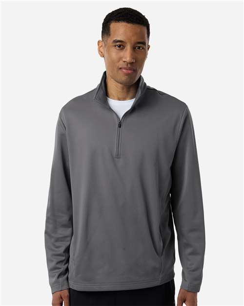 Unisex Squad Cadet Quarter-Zip Tech Fleece Pullover - Sport Graphite