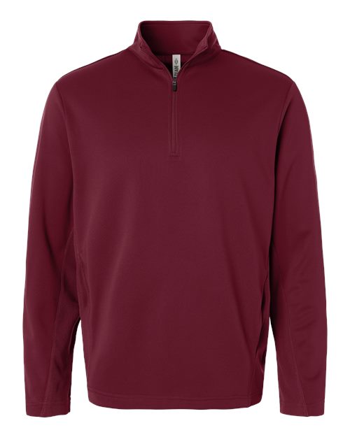 Unisex Squad Cadet Quarter-Zip Tech Fleece Pullover - Sport Maroon