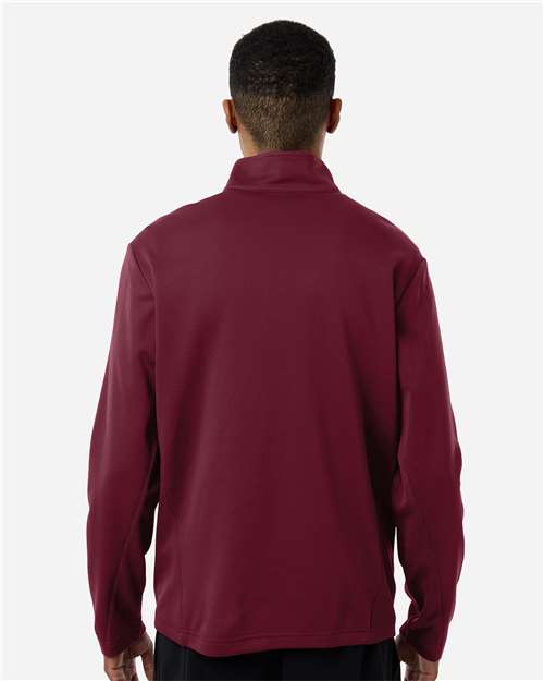 Unisex Squad Cadet Quarter-Zip Tech Fleece Pullover - Sport Maroon