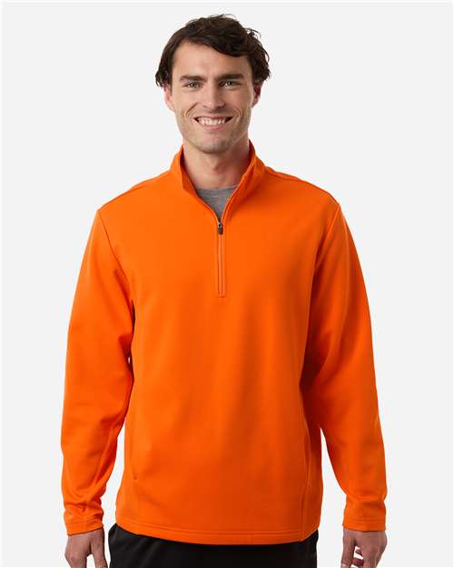 Unisex Squad Cadet Quarter-Zip Tech Fleece Pullover - Sport Orange