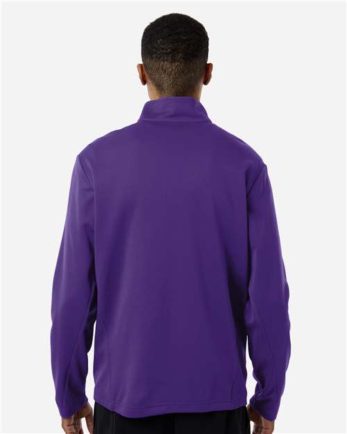 Unisex Squad Cadet Quarter-Zip Tech Fleece Pullover - Sport Purple