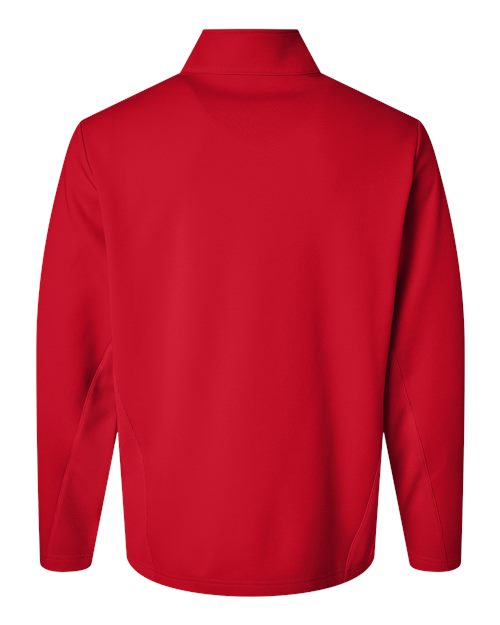 Unisex Squad Cadet Quarter-Zip Tech Fleece Pullover - Sport Red