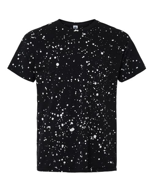 Unisex Bleach Out Dyed T-Shirt - Starry Night