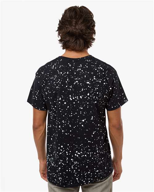 Unisex Bleach Out Dyed T-Shirt - Starry Night