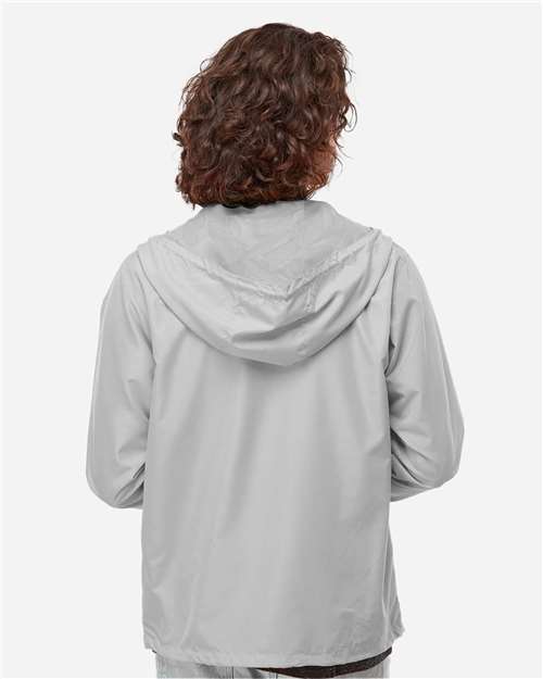 Men's Lightweight Windbreaker Full-Zip Jacket - Smoke