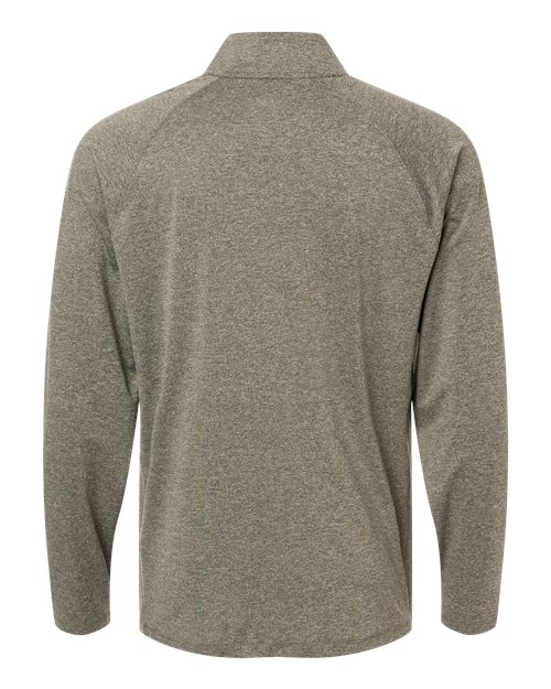 Men's Airweight Heather Quarter-Zip Pullover - Heather Moss