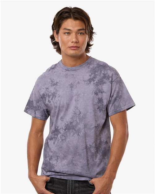Unisex Crystal Wash T-Shirt - Crystal Plum