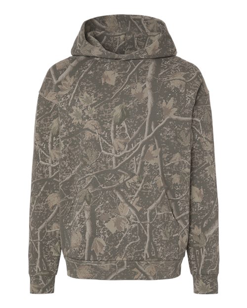 Unisex Boulevard Heavyweight Hooded Sweatshirt - Deadwood Tree Camo
