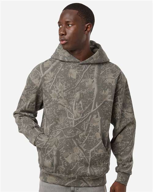Unisex Boulevard Heavyweight Hooded Sweatshirt - Deadwood Tree Camo
