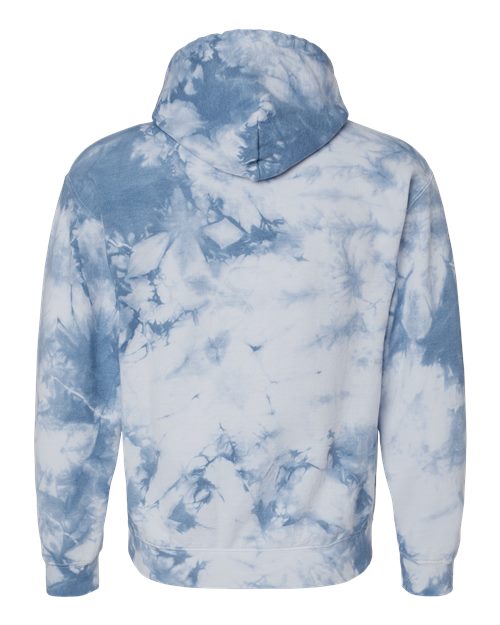 Unisex Crystal Wash Hooded Sweatshirt - Crystal Ice Blue