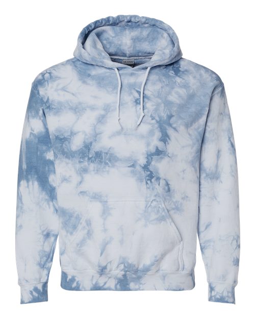 Unisex Crystal Wash Hooded Sweatshirt - Crystal Ice Blue