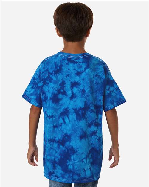 Youth Crystal Wash T-Shirt - Crystal Royal