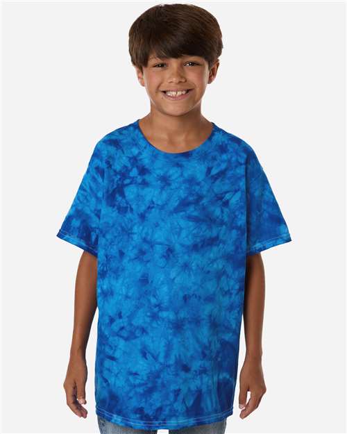 Youth Crystal Wash T-Shirt - Crystal Royal