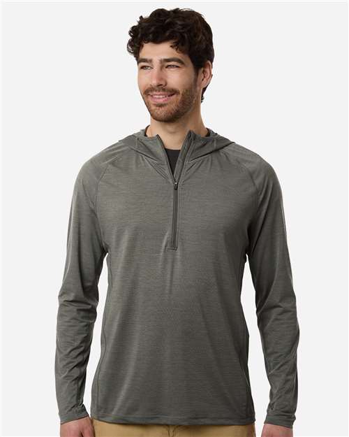 Men's Atoll Half-Zip Hooded Pullover - Moss