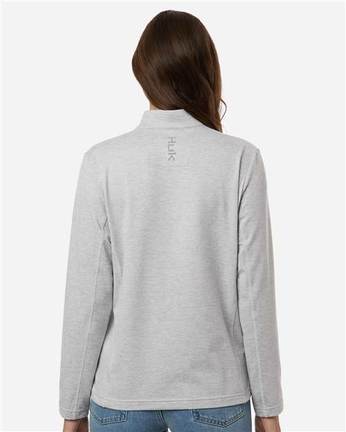 Women's Coldfront+ Quarter-Zip Pullover - Harbor Mist Heather
