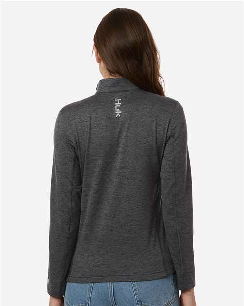 Women's Coldfront+ Quarter-Zip Pullover - Volcanic Ash Heather