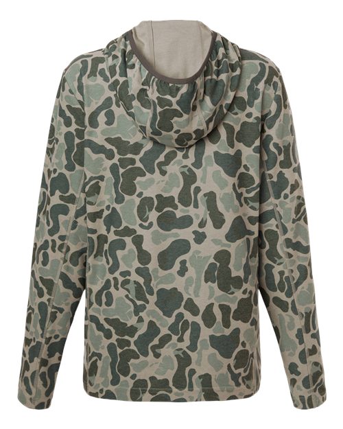 Women's Coldfront+ KC Print Hooded Sweatshirt - Volcanic Ash