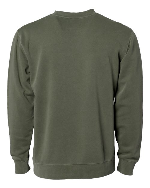 Unisex Midweight Pigment-Dyed Crewneck Sweatshirt - Pigment Army