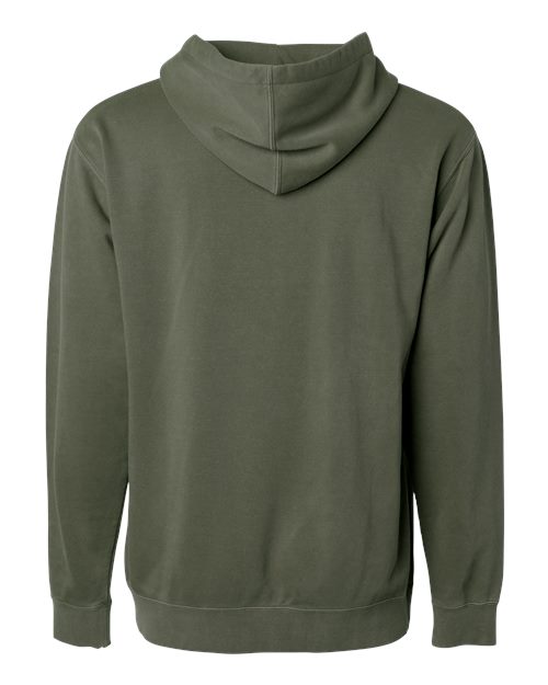 Unisex Midweight Pigment-Dyed Hooded Sweatshirt - Pigment Army