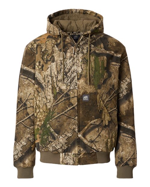 Men's Berne Heritage Hooded Jacket - Realtree Apx