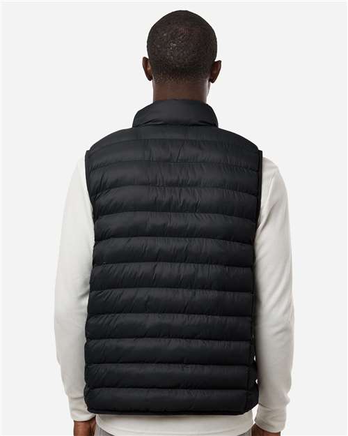 Men's Lightweight Poly-filled Packable Vest - Black