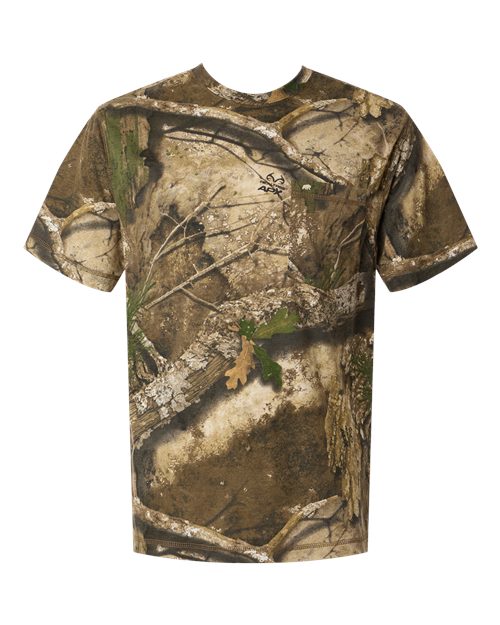 Men's Lightweight Performance Pocket T-Shirt - Realtree Apx