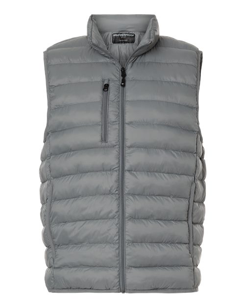 Men's Lightweight Poly-filled Packable Vest - Chelsea Grey
