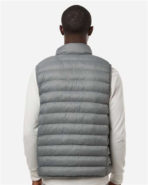 Men's Lightweight Poly-filled Packable Vest - Chelsea Grey