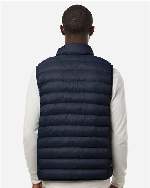 Men's Lightweight Poly-filled Packable Vest - Stormy Night