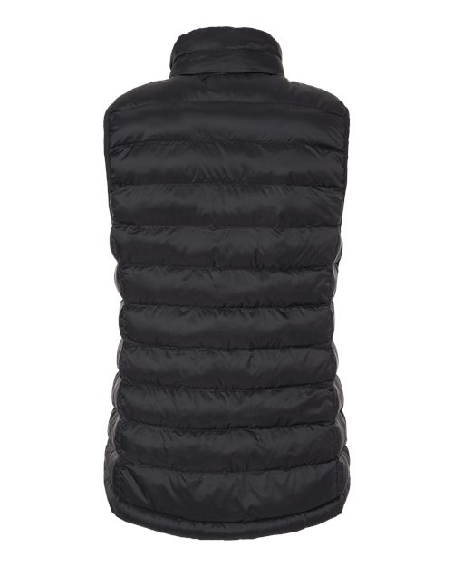Women's Lightweight Poly-filled Packable Vest - Black