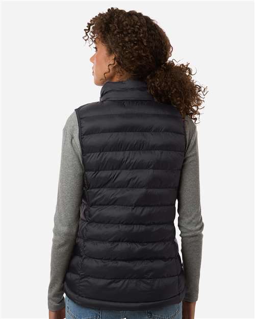 Women's Lightweight Poly-filled Packable Vest - Black