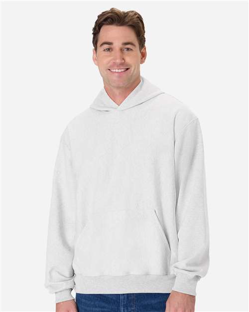 Unisex Beefy® Sweats Premium Heavyweight Hooded Sweatshirt - Ash