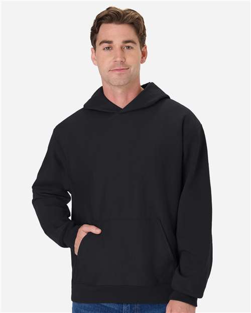 Unisex Beefy® Sweats Premium Heavyweight Hooded Sweatshirt - Black