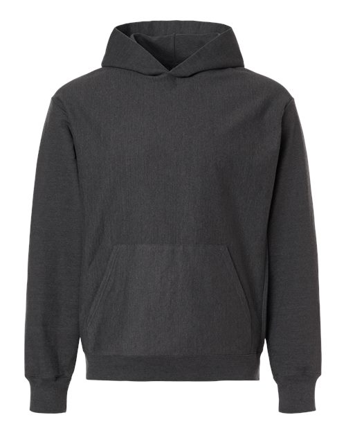 Unisex Beefy® Sweats Premium Heavyweight Hooded Sweatshirt - Charcoal Heather