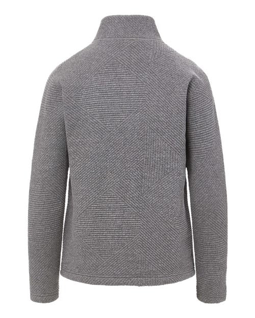 Women's Zelda Zig Zag Quarter-Zip Pullover - Graphite