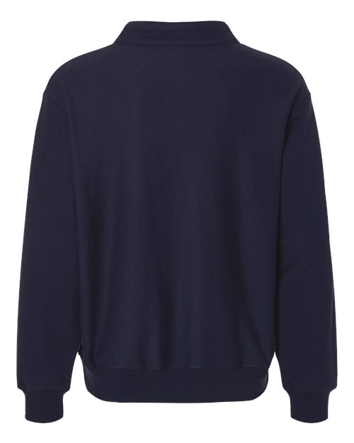 Men's Beefy® Sweats Premium Heavyweight Quarter-Zip Sweatshirt - Athletic Navy