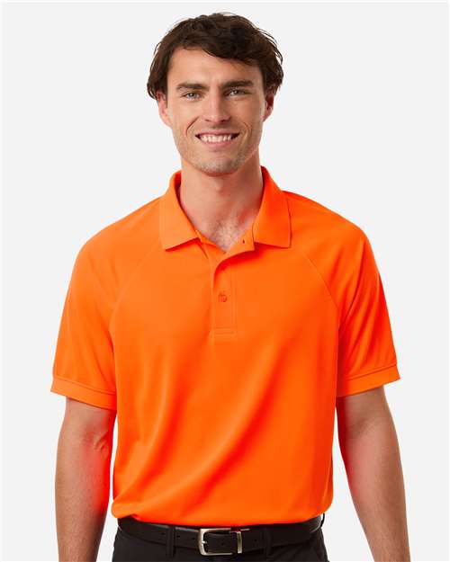 Men's Charge Snag and Soil Protect Polo - Safety Orange