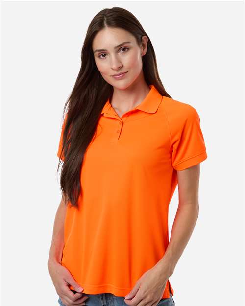 Women's Charge Snag and Soil Protect Polo - Safety Orange