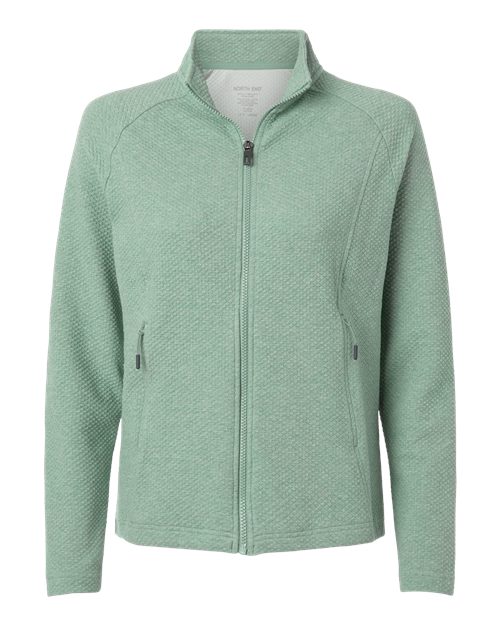 Women's Spirit Textured Full-Zip - Sage Green Heather
