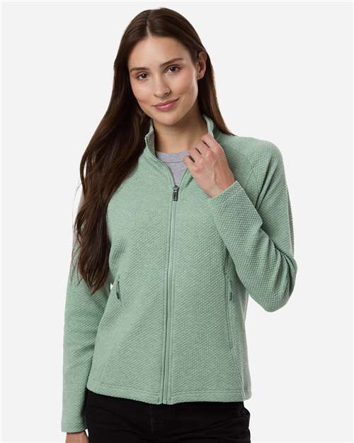 Women's Spirit Textured Full-Zip - Sage Green Heather